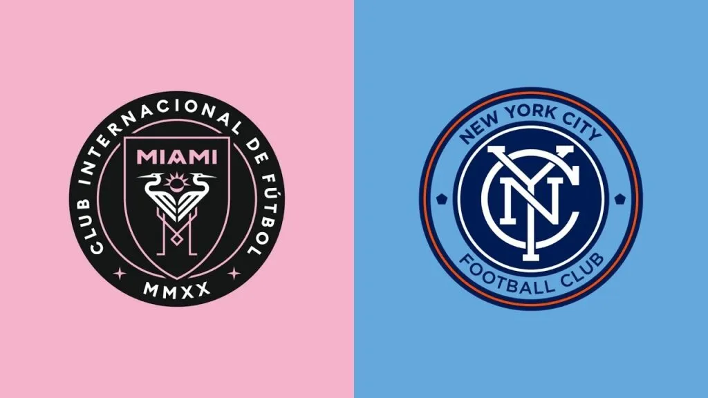 Đội hình Inter Miami gặp câu lạc bộ bóng đá New York City